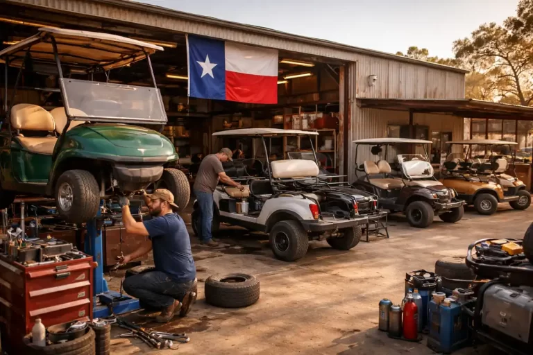 Texas golf cart shop